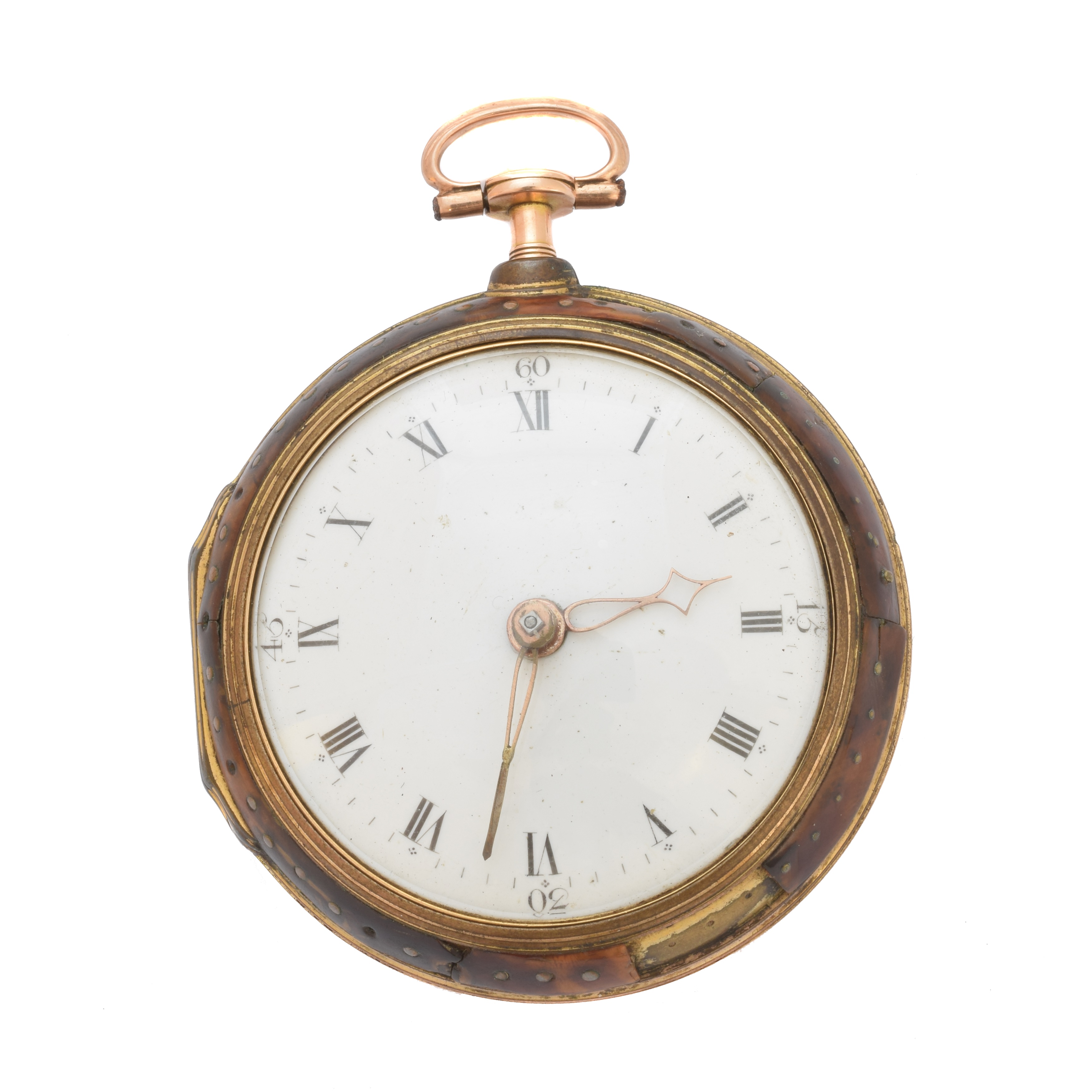 George III pair cased pocket watch 