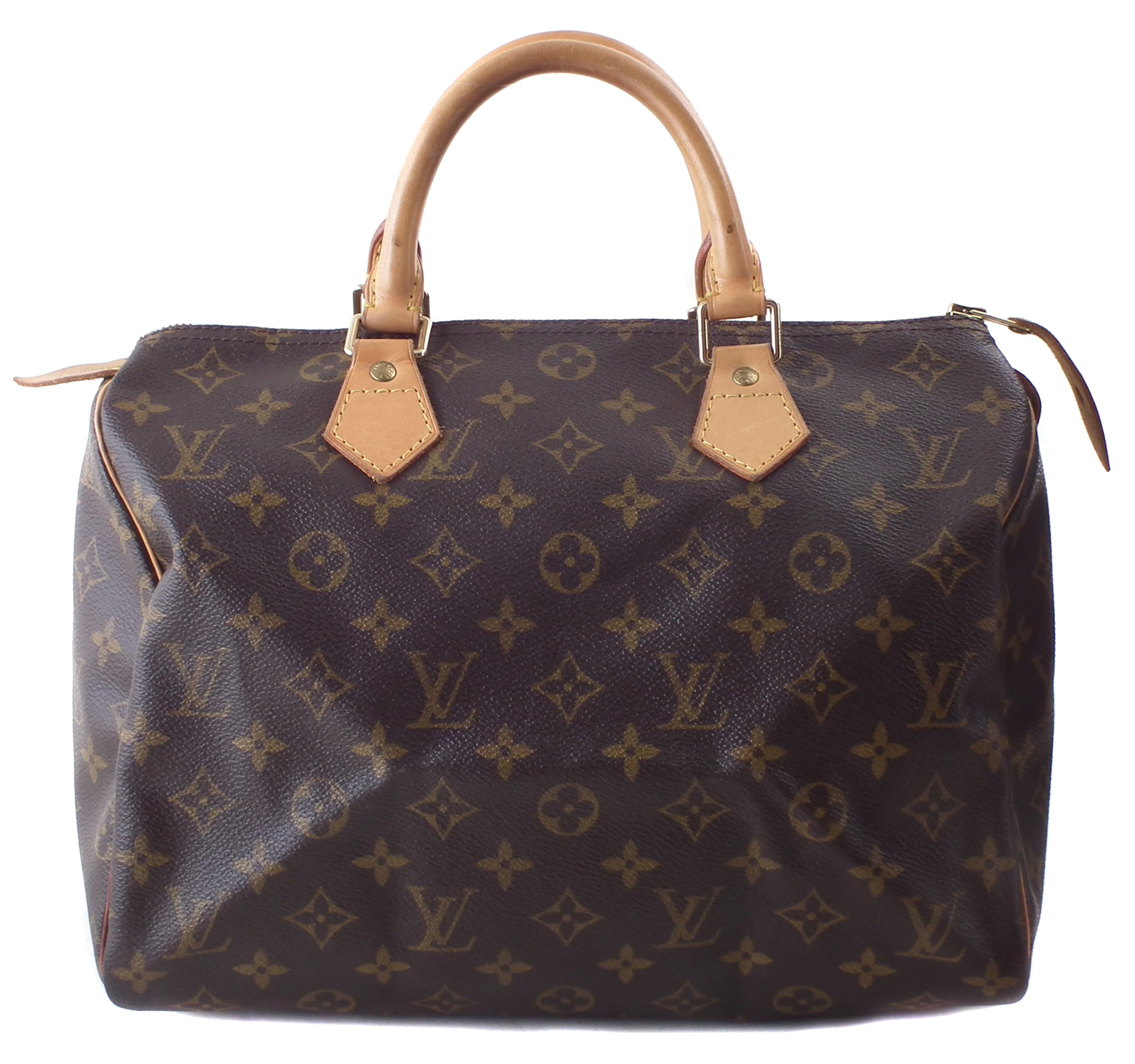 A Louis Vuitton monogram Speedy 30 handbag