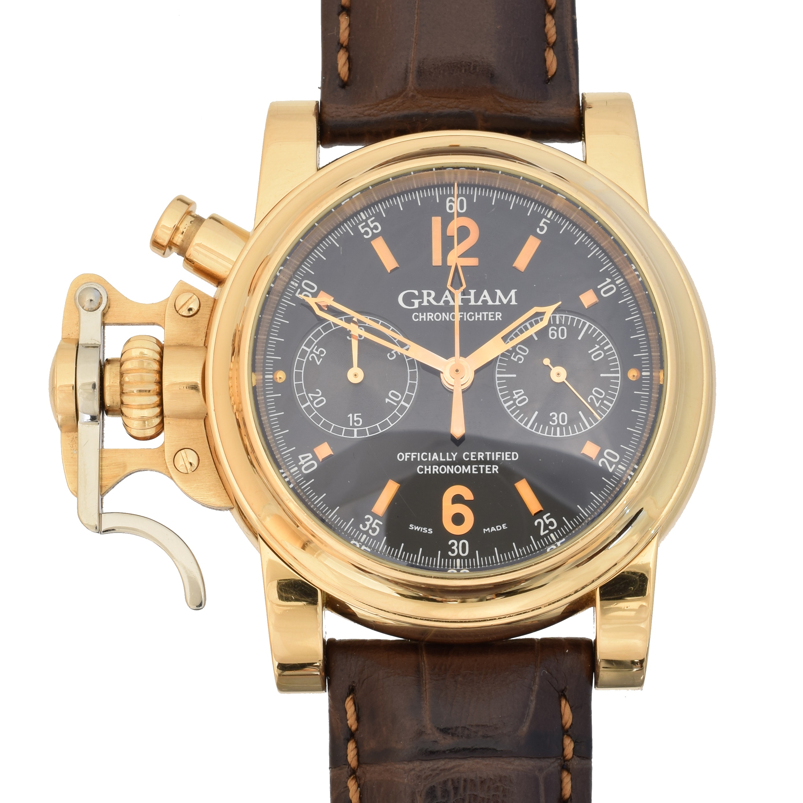 Graham Chronofighter watch auction