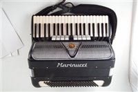 Lot 168 - Marinucci 120 bass accordion with hard case