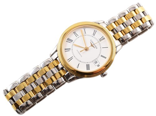 Lot 106 - Longines Le Grand Classique gent's bi-colour stainless steel automatic wristwatch