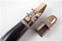 Lot 25 - Clarinet in Bb 12 keys in case, by J.W. Pepper Philadelphia and Chicago, in modern pitch simple system keys.