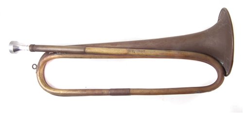 Lot 175 - Cavalry Trumpet by Premier dated 1939 with broad arrow mark.