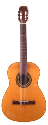 Lot 179 - Ricardo Quiles Ballester Flamenco / Spanish guitar, with mahogany back and sides, with hard case.