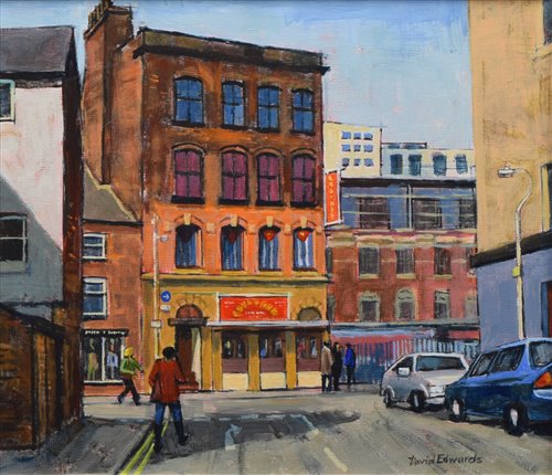 Lot 377 - David Edwards, 20th century, Manchester scenes (3).