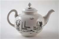 Lot 208 - Worcester teapot and cover circa 1755