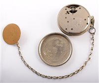 Lot 19 - Mickey Mouse Ingersoll pocket watch on chain.