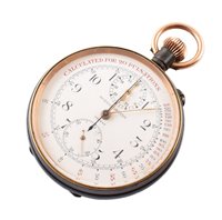 Lot 142 - Oxidised white metal sphygmometre pulse measuring pocket watch