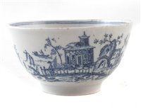 Lot 186 - Lowestoft bowl circa 1775