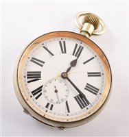 Lot 38 - Goliath pocket watch in travelling case