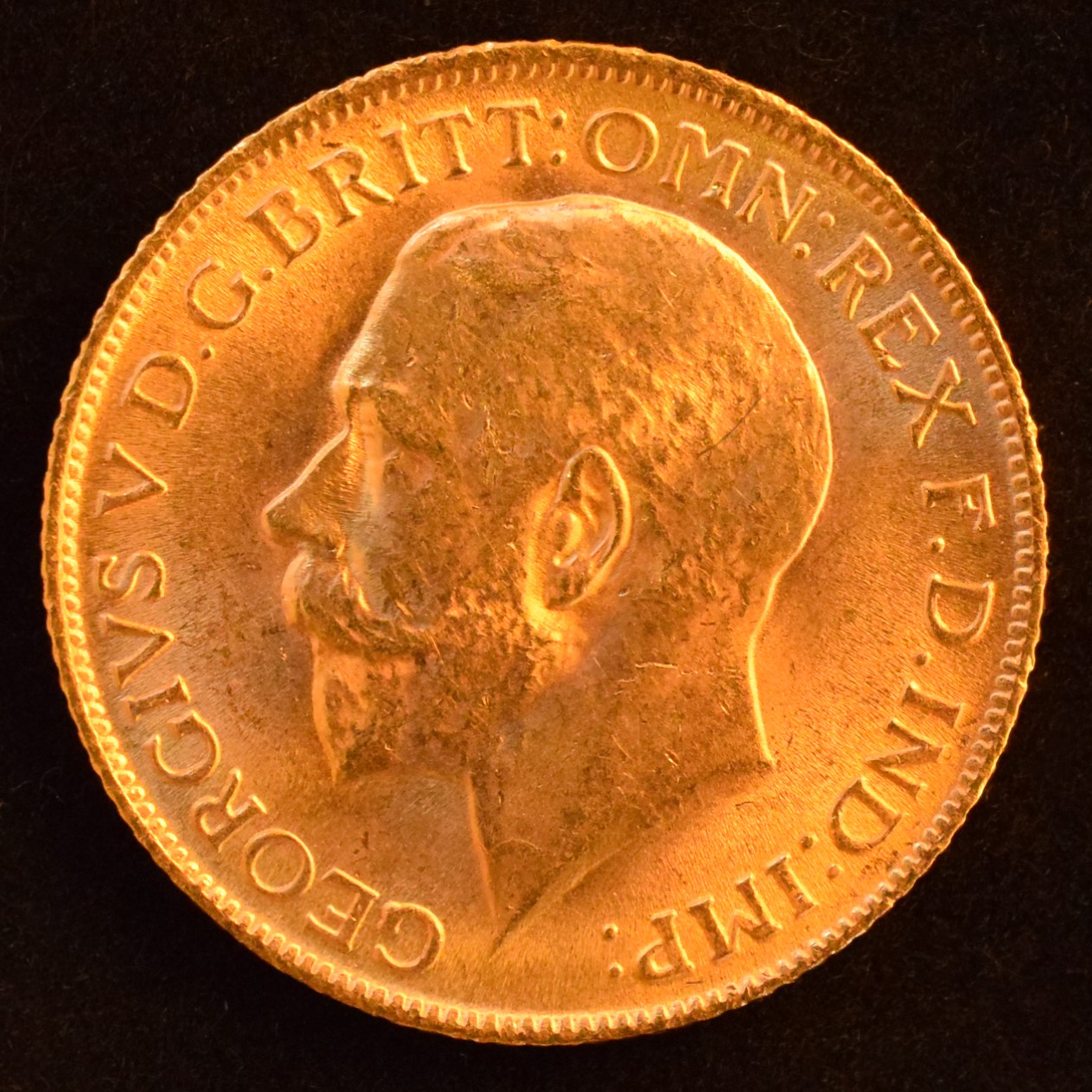 Lot 52 - King George V, Sovereign, 1915.