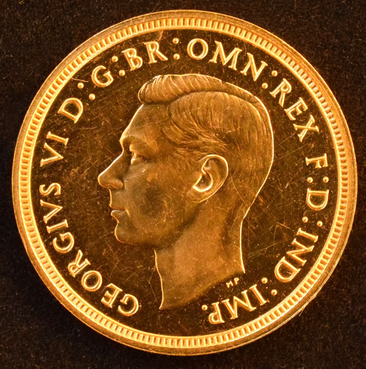 Lot 87 King VI, Sovereign, 1937.