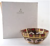 Lot 69 - Royal Crown Derby octagonal bowl