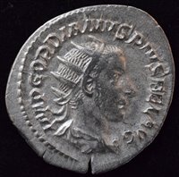 Lot 110 - Gordian III, Silver Antoninianus.