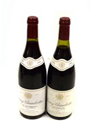 Lot 24A - 10 Bottles Gevrey Chambertin 1er Cru “ Les Corbeaux” Domaine Lucien Boillot 1996 and 1992