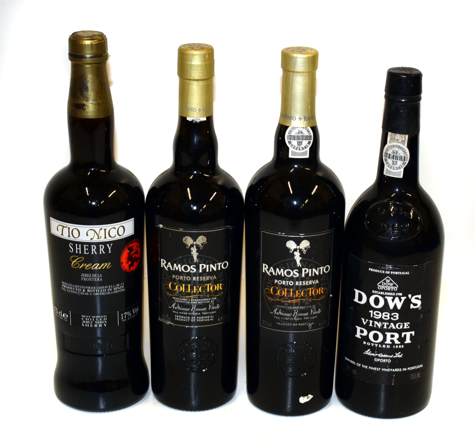 Port, 2 - bottles, Ramos 96 Tio Lot Collector Pinto
