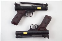 Lot 75 - Webley Premier air pistol and one other for spares