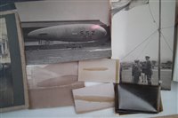 Lot 341 - RAF R34 Airship First Atlantic Airship Double Crossing letter and photographs