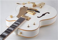 Lot 110 - Gretsch 125 year White Falcon guitar with case