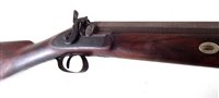 Lot 14 - 8-bore Wildfowling gun by H.C. Burt, Yarmouth