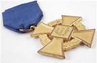 Lot 318 - Third Reich 40 years long service medal