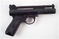 Lot 90 - Webley MK1 air pistol .177, in Webley postage box serial number 561