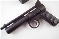 Lot 83 - Webley Junior .177 air pistol in box