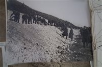 Lot 340 - Collection of WW1 aerial photos, construction photos and maps