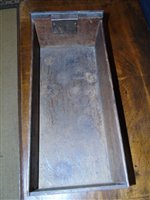 Lot 330 - Late 18th century walnut knee-hole desk.