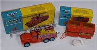Lot 74 - Corgi Toys No. 1121 Chipperfields circus crane truck and No. 1123 circus animal cage.