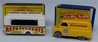 Lot 62 - Matchbox Series 42 Evening New van (wrong box) and Series 74 mobile canteen complete with box.