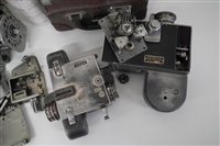 Lot 24 - Setright L22 bus ticket machine, together with another in need of repair, the major parts of a Gibson A14, and parts of a Bell Punch