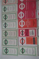 Lot 51 - Forty Seven London bus timetables circa 1950's through to 1970's.
