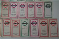 Lot 5 - Forty Seven London bus timetables circa 1950's through to 1970's.