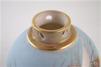 Lot 97 - Royal Worcester Charles Baldwyn pot-pourri vase