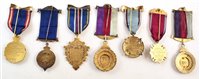 Lot 282 - Fourteen boxed RAOB silver, silver gilt and enamelled medallions with ribbons and bars, assorted lodges, mainly late 19th / mid 20th century.