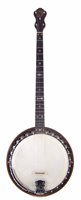 Lot 142 - Windsor Whirl five string banjo in case