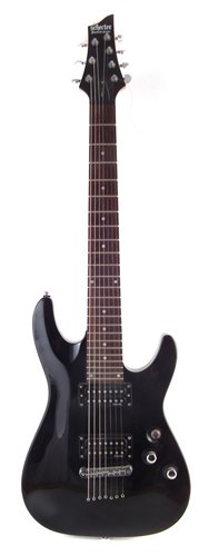 Lot 94 - Schecter diamond series Omen-7 guitar.