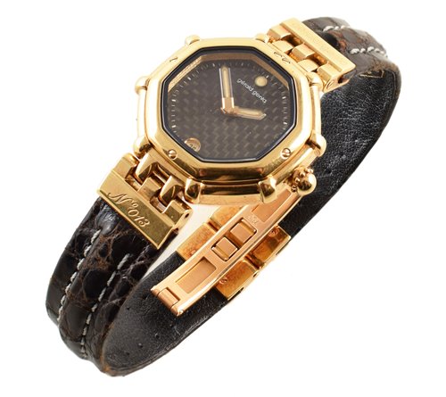 Lot 86 - An 18ct gold Gerald Genta 'Success' quartz wristwatch