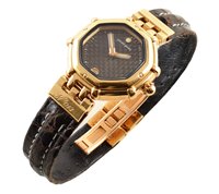 Lot 86 - An 18ct gold Gerald Genta 'Success' quartz wristwatch