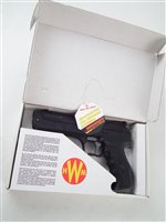 Lot 70 - Weihrauch HW 40 PCA .177 air pistol, serial number 505865, with box and hang tag, 23cm long