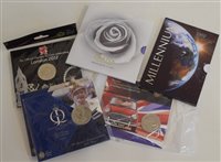 Lot 98 - Collection of 22 Royal Mint, Queen Elizabeth II brilliant uncirculated Commemorative Crowns.