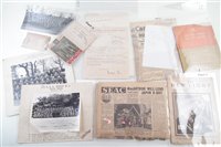 Lot 343 - An extensive collection of WWI, WWII and later photographs, paperwork, booklets, reproduction photographs and other ephemera, ex redoubt fortress and military museum