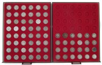 Lot 81 - Two trays of assorted Shillings from George III to Queen Elizabeth II.