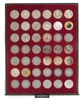 Lot 39 - Tray of Royal Mint, Queen Elizabeth II, Two Pounds proof and circulated coins.