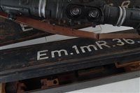 Lot 104 - German Em.1MR 36 B Range Finder in case with spare case