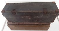 Lot 253 - Two German WW2 wooden ammunition crates for 2cm flak rounds