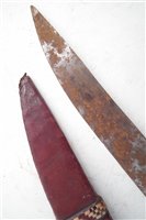 Lot 176 - Two African Beja daggers, and one other.