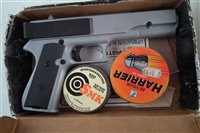 Lot 82 - Sportsmarketing G2000 air pistol .177 with box with targets and pellets