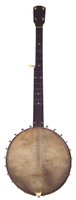 Lot 139 - Five string banjo with case